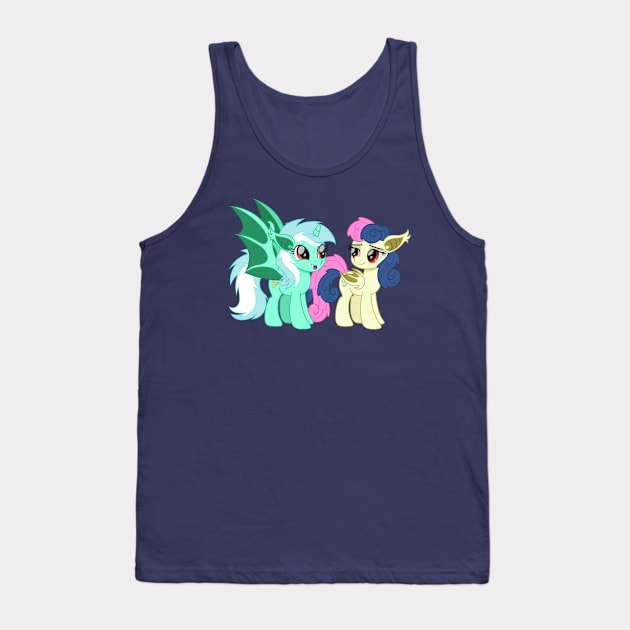 Lyrabon bat ponies Tank Top by CloudyGlow